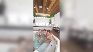 Four juicy MILFs, big tits bouncing, going at it on a bed. Redheads, blowjobs, the lot! Just wait for the cumshot! #Trimmed and ready. – @Muschinenfuhrer’s Sex Reel