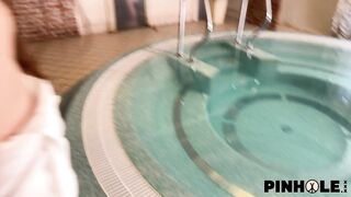 First Sex Bathhouse Experience – Jane White, Maddy Nelson & Baby Doll