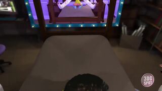 3DGSPOT – Horny Brunette Deepthroats And Fucks A Man’s Big Cock In Plaster! 3D CARTOON PORN!